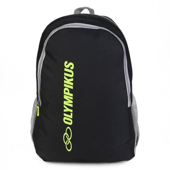 Mochila Olympikus Essential - Preto+verde
