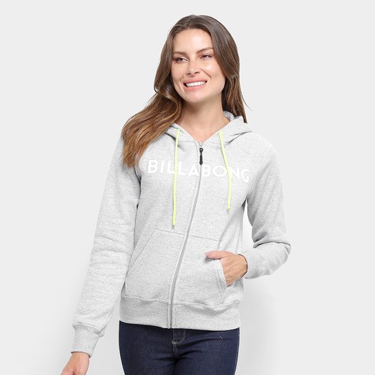 Moletom Billabong Cali Fit Feminino - Cinza