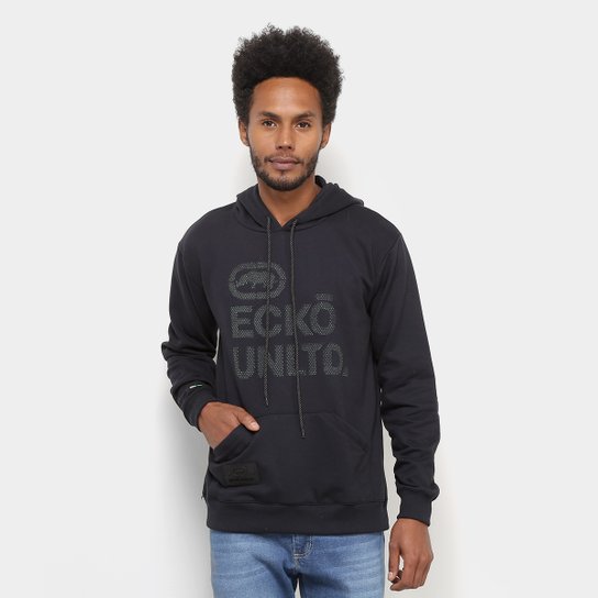 Moletom Ecko Big Logo Masculino - Preto