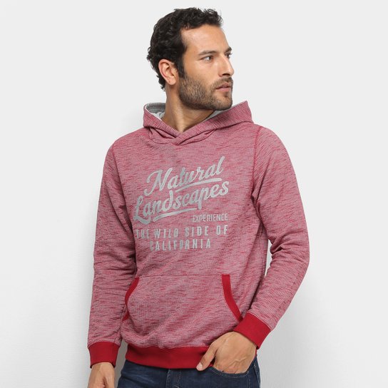 Moletom Malwee Wild Masculino - Vinho