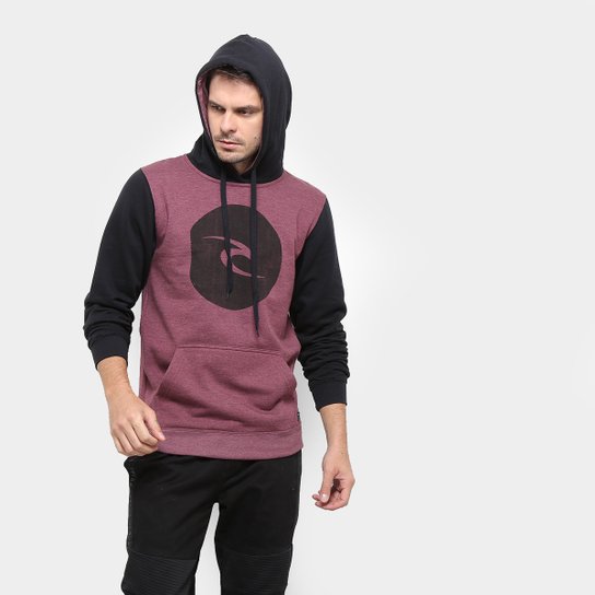 Moletom Rip Curl The Craft Canguru Masculino - Vinho