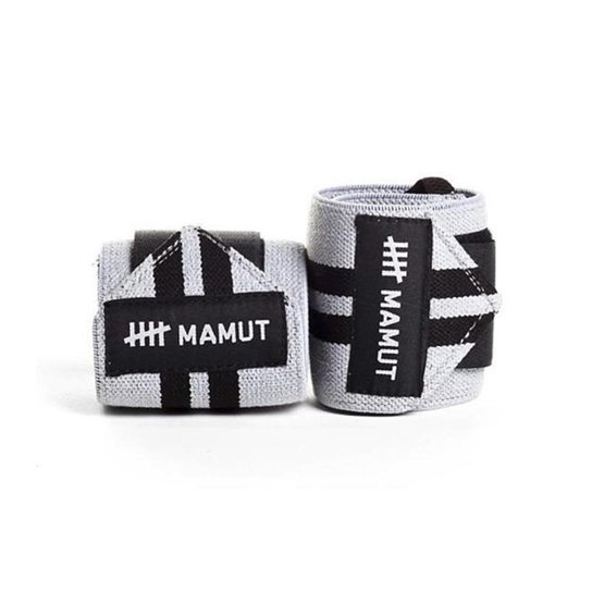Munhequeira Mamut Crossfit - Cinza+Preto