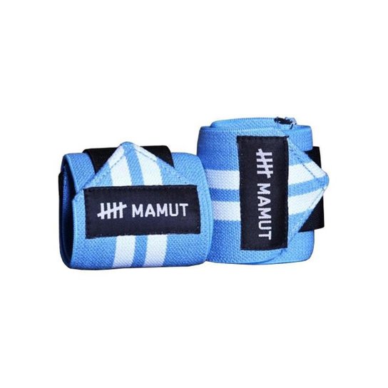Munhequeira Mamut Crossfit - Azul+Branco