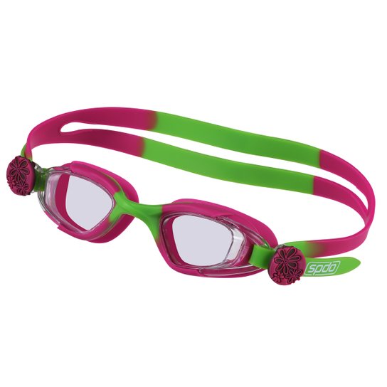Óculos de Natação Infantil Speedo Pin Pool - Rosa+Verde