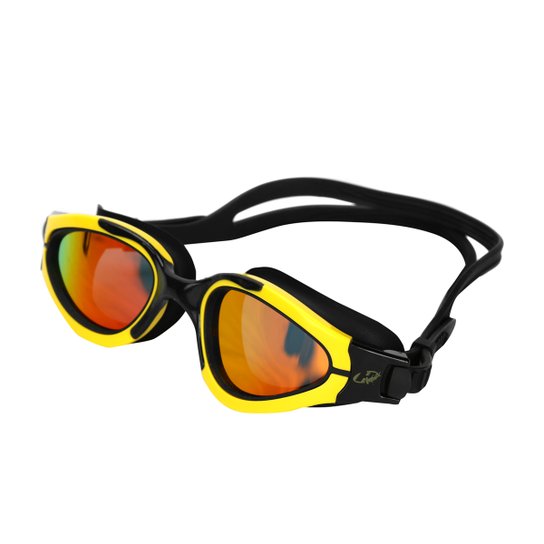 Óculos Hammerhead Offshore Mirror-Polarizado - Preto+Amarelo