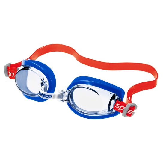 Óculos Speedo New Captain Infantil - Azul+Vermelho