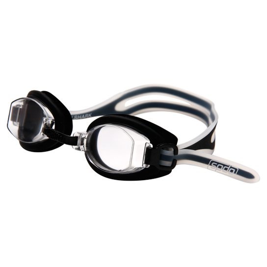 Óculos Speedo New Shark - Incolor+Preto