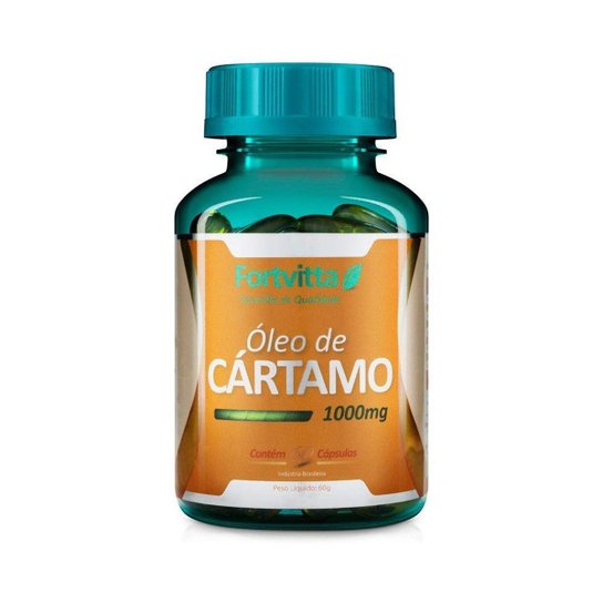 Óleo de Cártamo - 60 Cápsulas - Fortvitta -