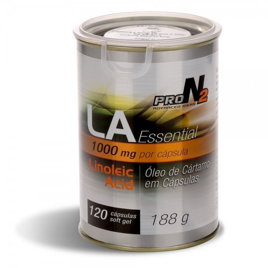 Óleo de Cartamo Essential LA - 120 Cápsulas - Pronutrition ProN2 -