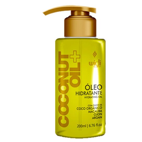 Óleo de Coco Widi Care Orgânico Finalizador 120ml - Incolor