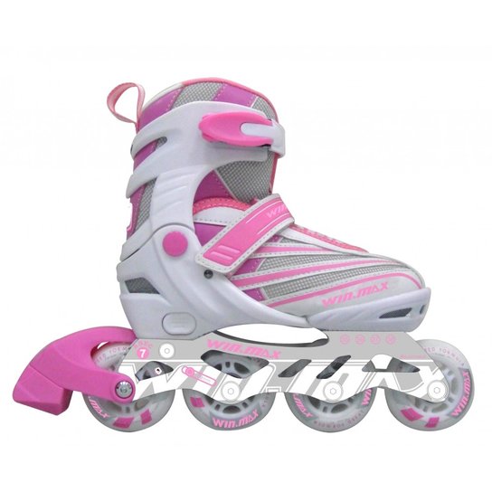 Patins Inline Ajustável Winmax - Rosa