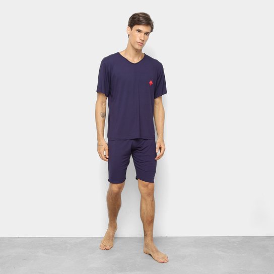Pijama Be Cciolo Masculino - Marinho