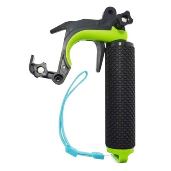 Pistol 3 em 1 Adaptador Gatilho Para GoPro e Celulares - Verde