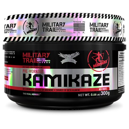 Pré Treino Kamikaze Workout Military Trail 300 g -