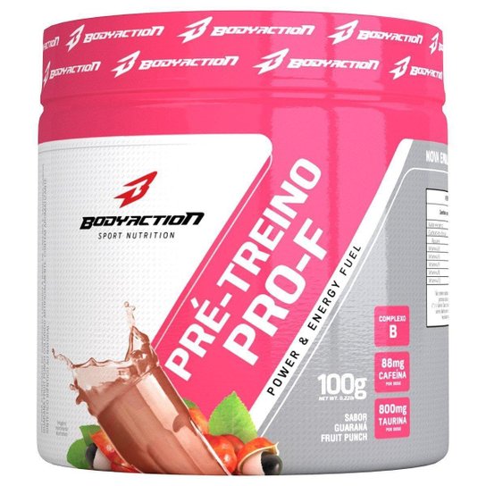 Pré Treino Pro-F 100 G - Body Action -