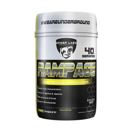 Pré-Treino Under Labz Rampage 600G -