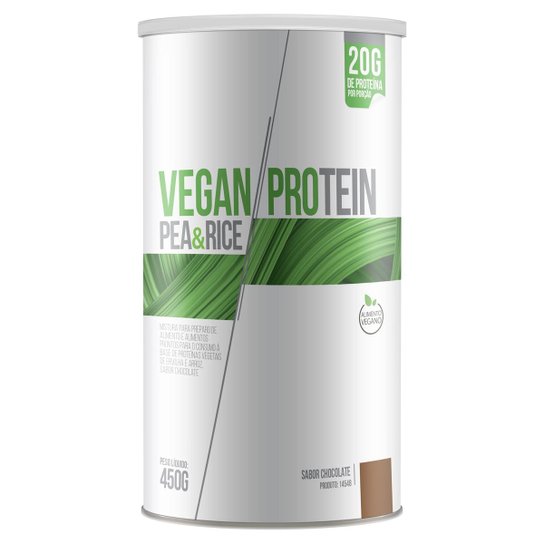 Proteína Vegana Arroz E Ervilha Vegan Protein Pea & Rice -