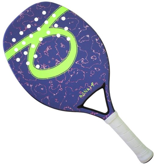 Raquete de Beach Tennis Tom Caruso Bandit 50 cm 2018 - Azul