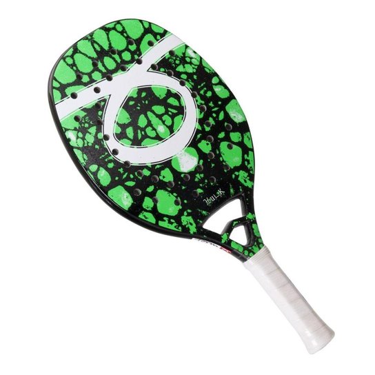Raquete de Beach Tennis Tom Caruso Hulk 2018 - Verde+Preto