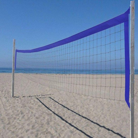 Rede Futevolei Profissional 3 Faixas - Azul