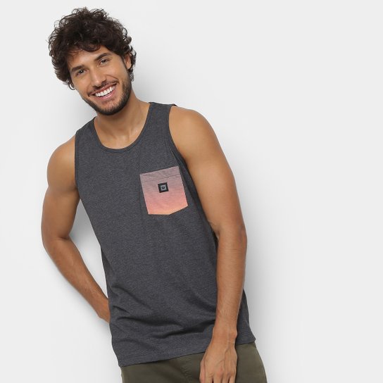 Regata Hang Loose Especial Sunpocket Masculina - Cinza