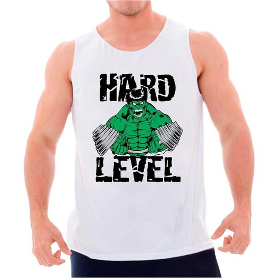 Regata Hard Level Masculina - Branco