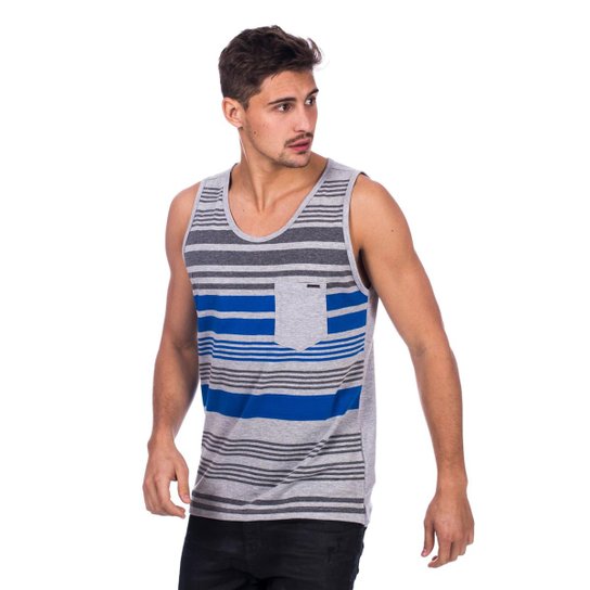 Regata Long Island Listrada Masculina - Azul Royal