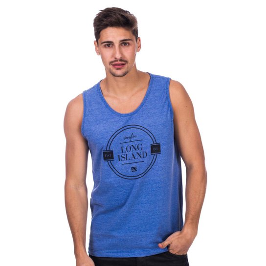 Regata Long Island Surfer Masculina - Azul
