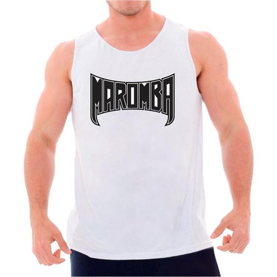 Regata Machão Maromba - Branco