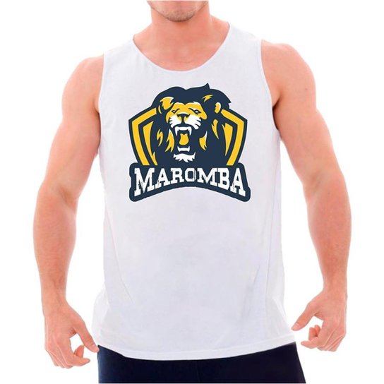 Regata Maromba Lion Masculina - Branco