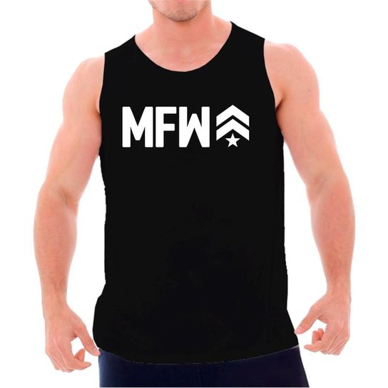 Regata MFW Army Masculina - Preto
