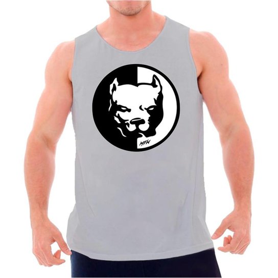 Regata MFW Pitbull Masculina - Cinza