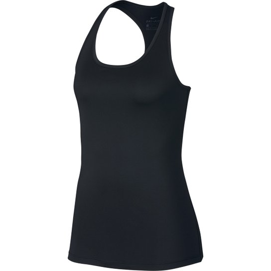 Regata Nike Dry Balance 2.0 Feminina - Preto+Branco