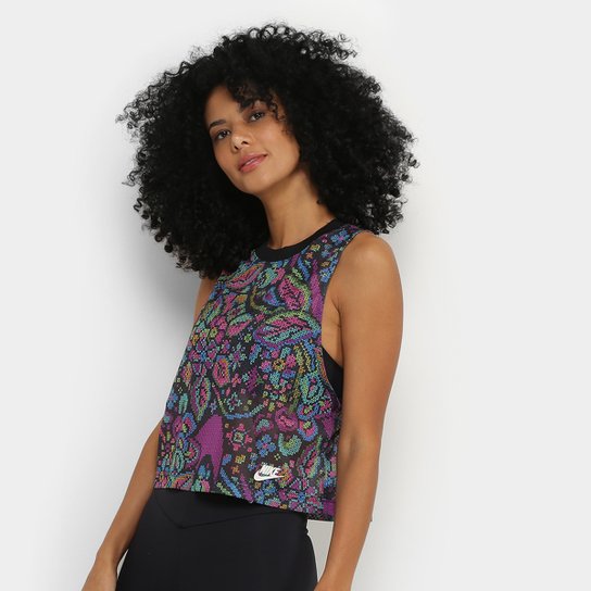Regata Nike Sportswear Feminina - Preto