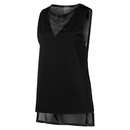 Regata Puma Explosive Deep-V Feminina - Preto