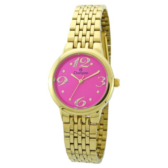 Relógio Champion Analógico CH24919L Feminino - Dourado