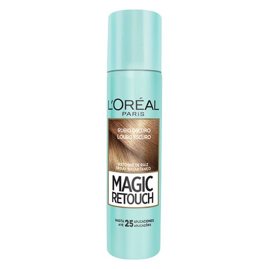 Retoque de Raiz L'Oréal Paris Magic Retouch Spray Instantâneo Louro Escuro 75ml - Incolor