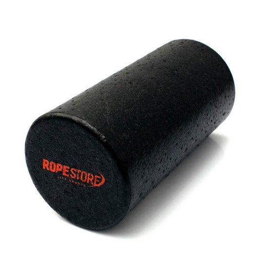 Rolo De Massagem 30Cm Espuma Rope Store - Preto