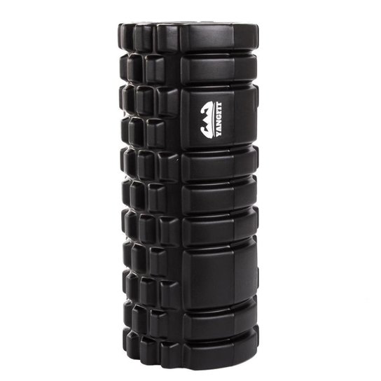 Rolo Massagem Roller Foam Liberação Miofascial Soltura Yoga - Preto
