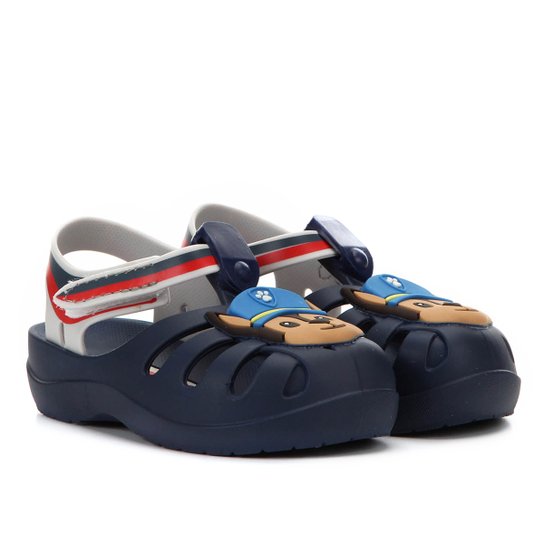 Sandália Infantil Grendene Kids Patrulha Canina Best Friends Baby - Azul