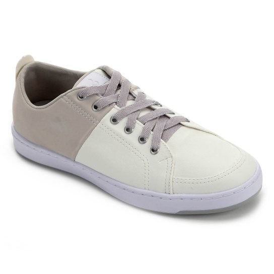 Sapatênis Burn Spruce Masculino - Branco+Cinza