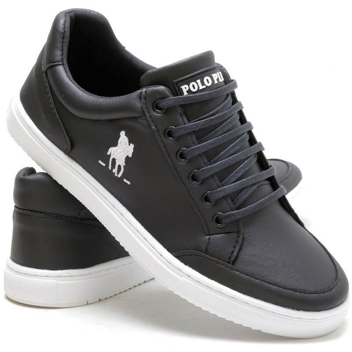 Sapatênis Masculino Polo Plus Tênis Casual Cano Baixo Macio