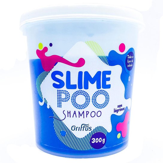 Shampoo Griffus Slimepoo Azul - 300g - Incolor