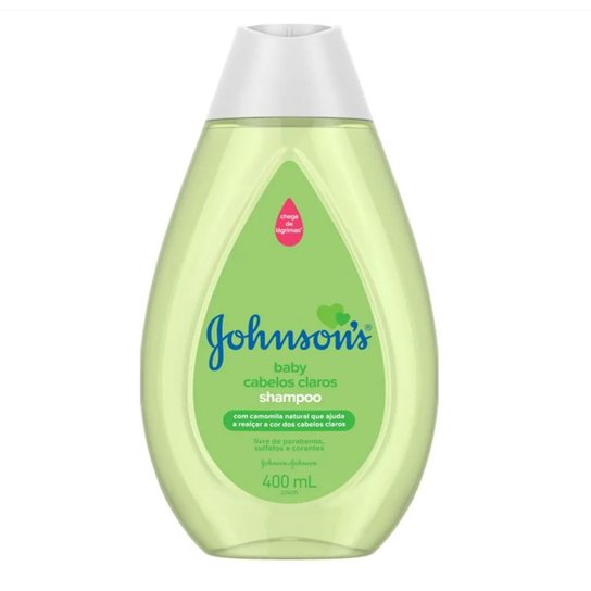 Shampoo Johnson Baby para Cabelos Claros - 400ml - Incolor