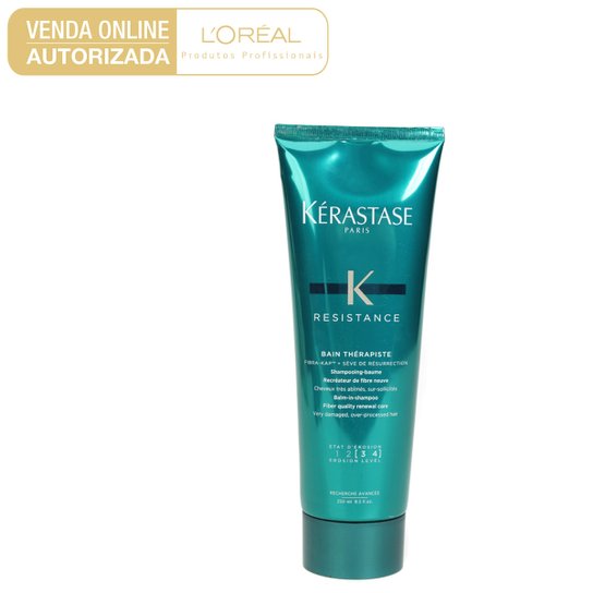 Shampoo Kérastase Résistance Bain Therapiste 250ml - Incolor