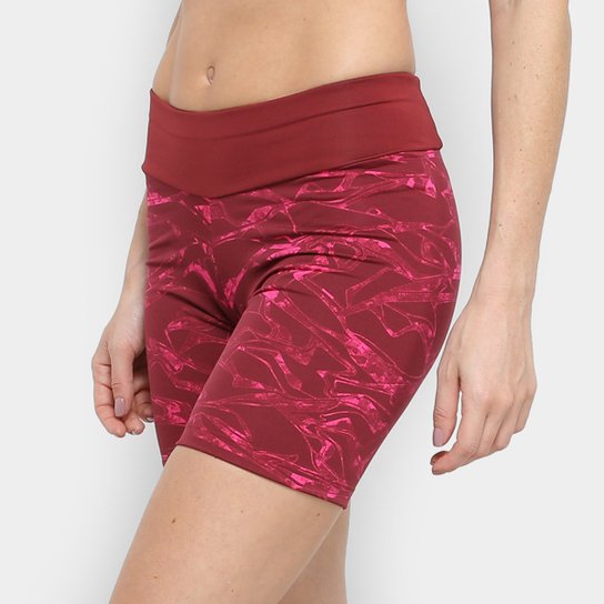 Short Adidas Powe Graphic Feminino - Rosa+Vermelho