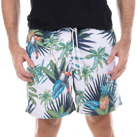 Short Bidoo Tucano Masculino - Branco