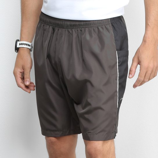 Short Gonew Block Masculino - Cinza