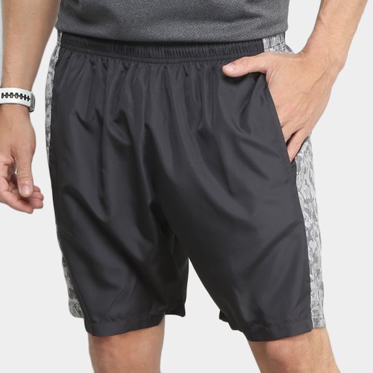 Short Gonew Faixa Lateral Masculino - Preto