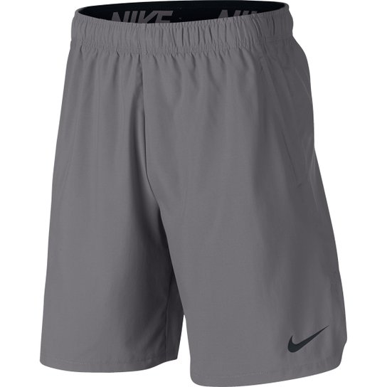 Short Nike Flx Woven 2.0 Masculina - Cinza+Preto